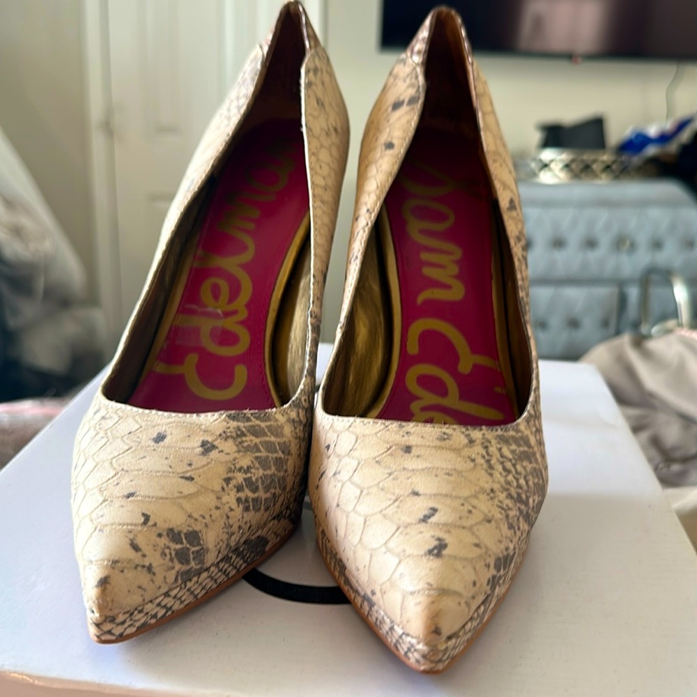 Animal print Sam Edelman High Heels